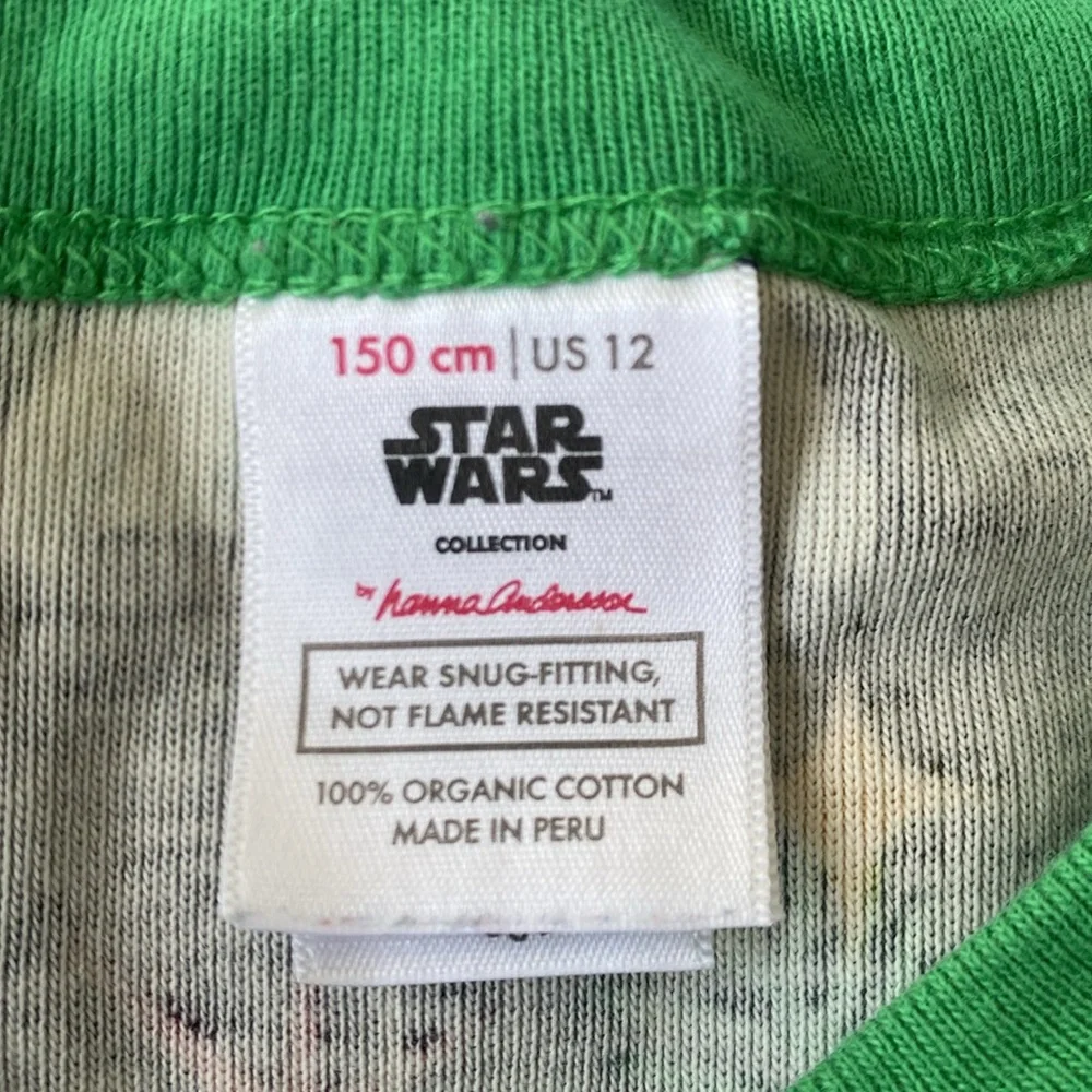 Hanna Andersson Star Wars 12 Holiday Pajama Top